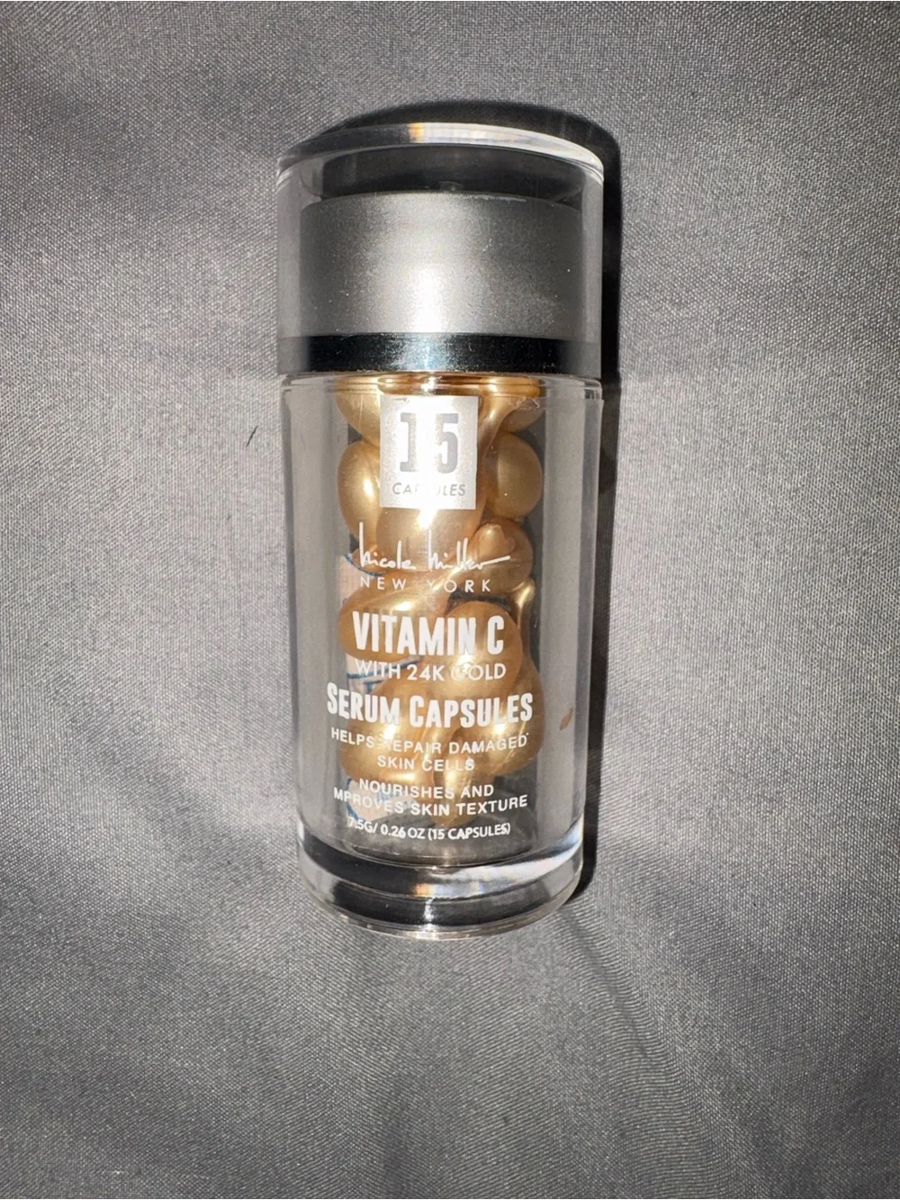 Nicole Miller Gold Vitamin C Serum Capsules